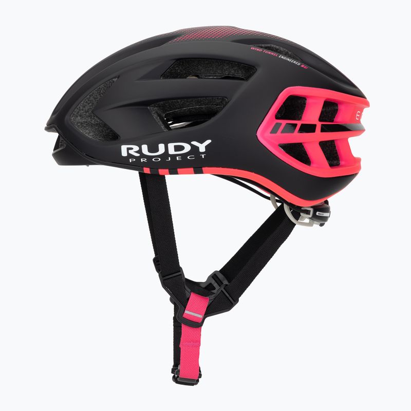 Cyklistická přilba Rudy Project Egos black/pink fluo matte 3