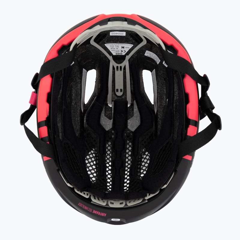 Cyklistická přilba Rudy Project Egos black/pink fluo matte 5