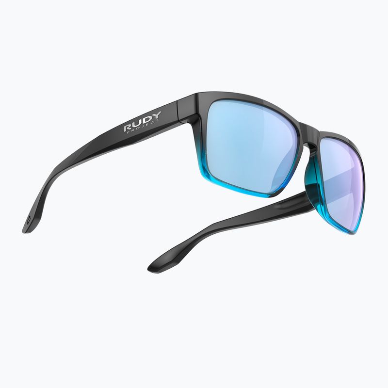 Sluneční brýle Rudy Project Spinhawk Edge black fade crystal azur gloss/multilaser ice 3