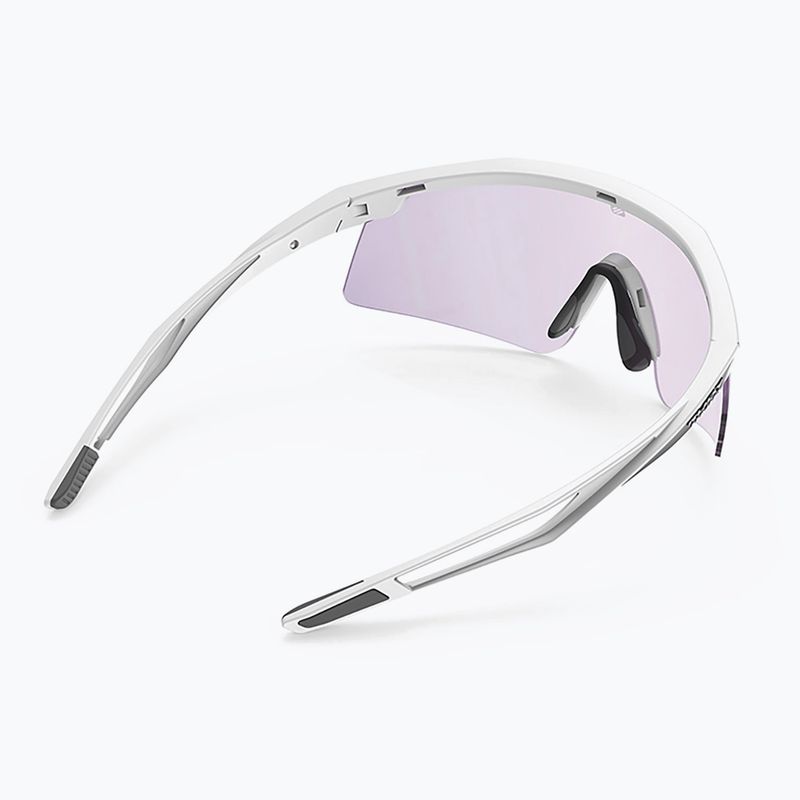 Sluneční brýle Rudy Project Turbolence white matte/impactx photochromic 2 laser purple 5
