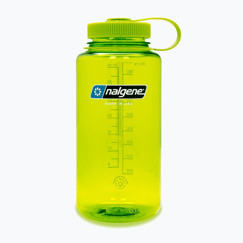 Zelená cestovní láhev Nalgene Wide Mouth Sustain 1 l 2020-3532
