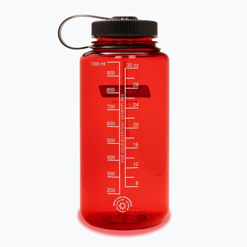 Cestovní láhev  Nalgene Wide Mouth Sustain 1000 ml red 2