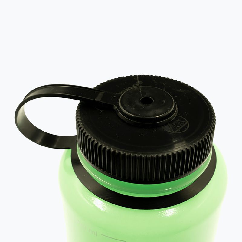 Turistická láhev Nalgene Wide Mouth glow green 3