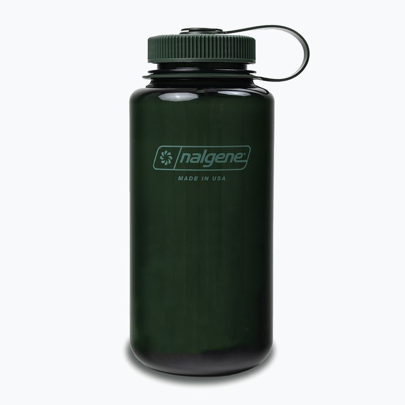 Cestovní láhev  Nalgene Wide Mouth Sustain 1000 ml monochrome jade