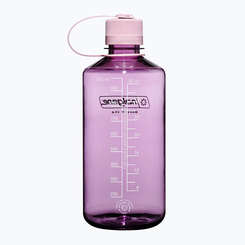 Turistická láhev Nalgene Narrow Mouth 1000 ml cherry blossom 2