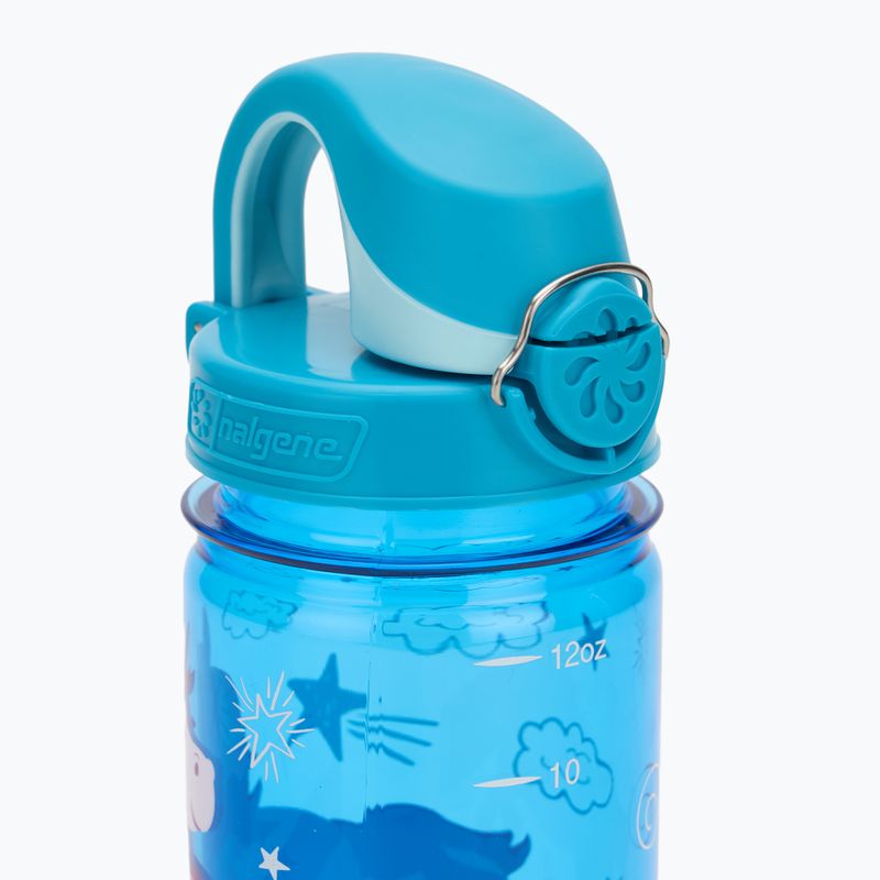 Cestovní láhev Nalgene On The Fly Kids 350 ml modrý jednorožec 4