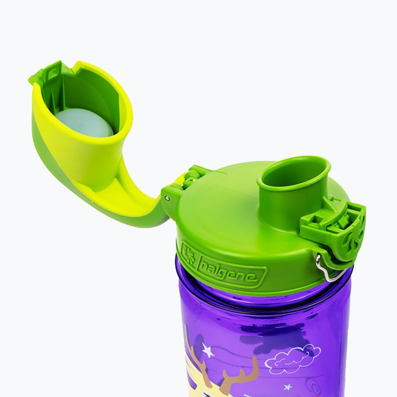 Cestovní láhev Nalgene On The Fly Kids 350 ml fialový jackalope 6
