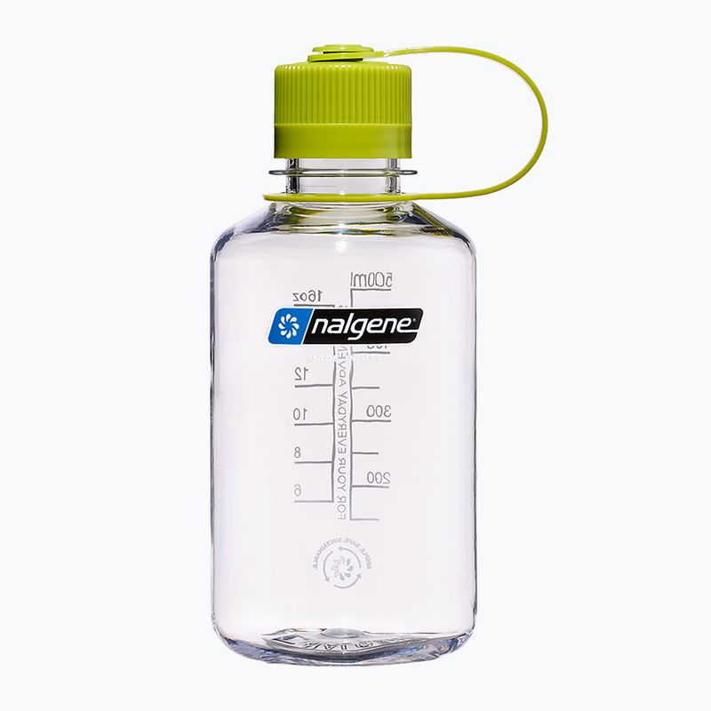 Cestovní láhev Nalgene Narrow Mouth Sustain 500 ml čirá