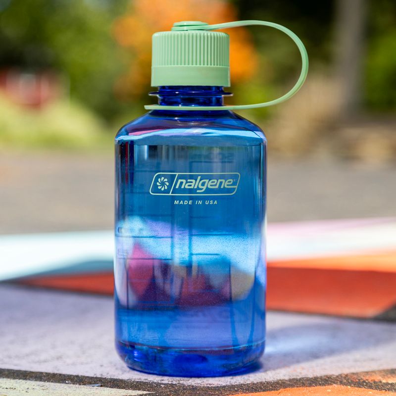Cestovní láhev Nalgene Narrow Mouth Sustain 500 ml chrpa 4