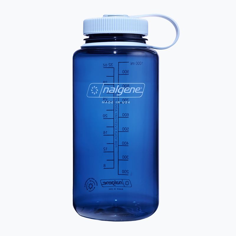 Cestovní láhev Nalgene Wide Mouth Sustain 1000 ml indigo