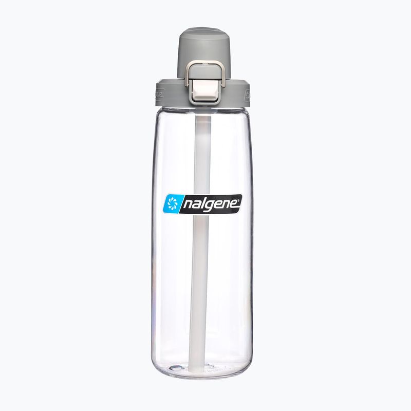 Turistická láhev Nalgene Straw 710 ml clear/gray