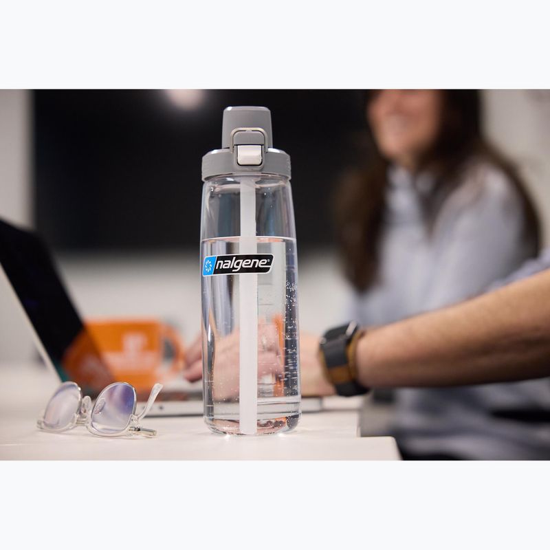 Turistická láhev Nalgene Straw 710 ml clear/gray 8