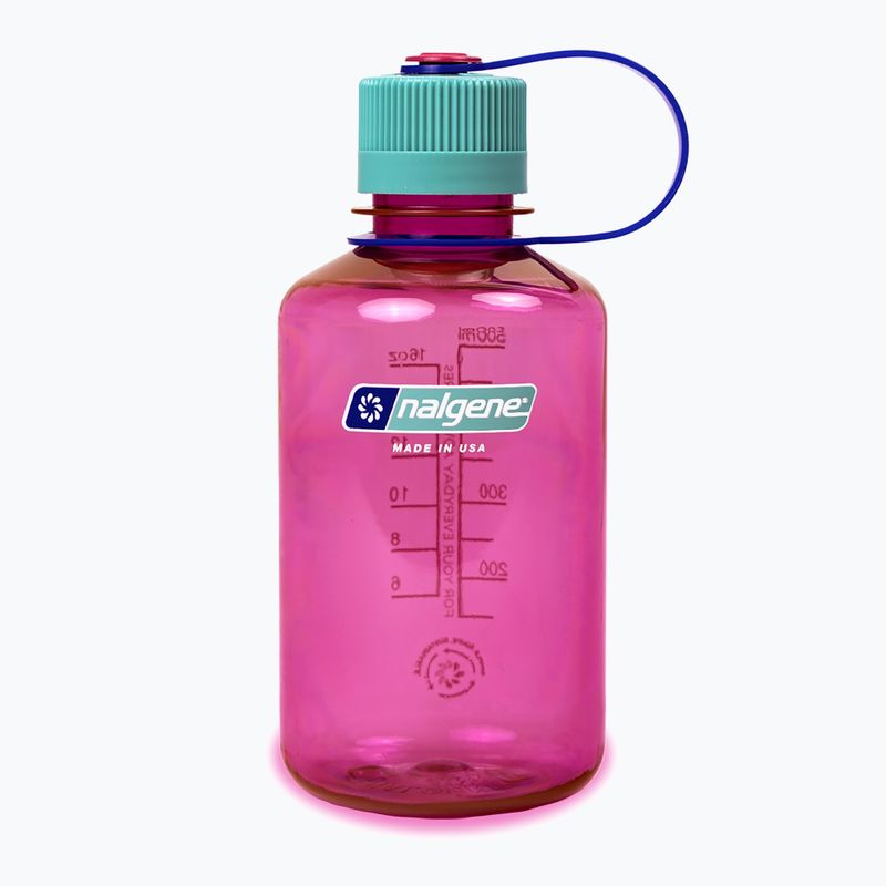 Cestovní láhev  Nalgene Narrow Mouth Sustain 500 ml electric magenta
