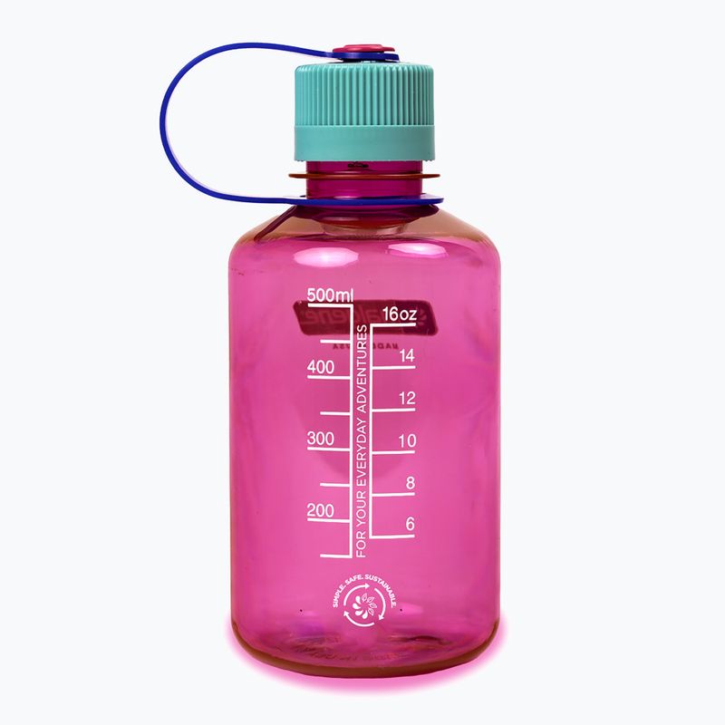Cestovní láhev  Nalgene Narrow Mouth Sustain 500 ml electric magenta 2
