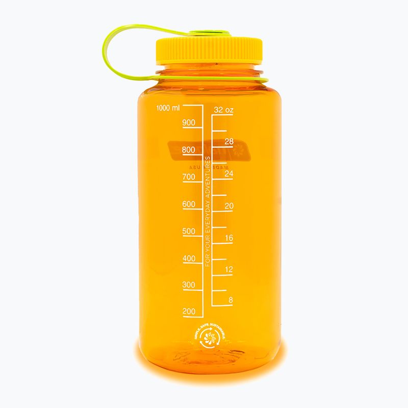 Cestovní láhev  Nalgene Wide Mouth Sustain 1000 ml clementine 2