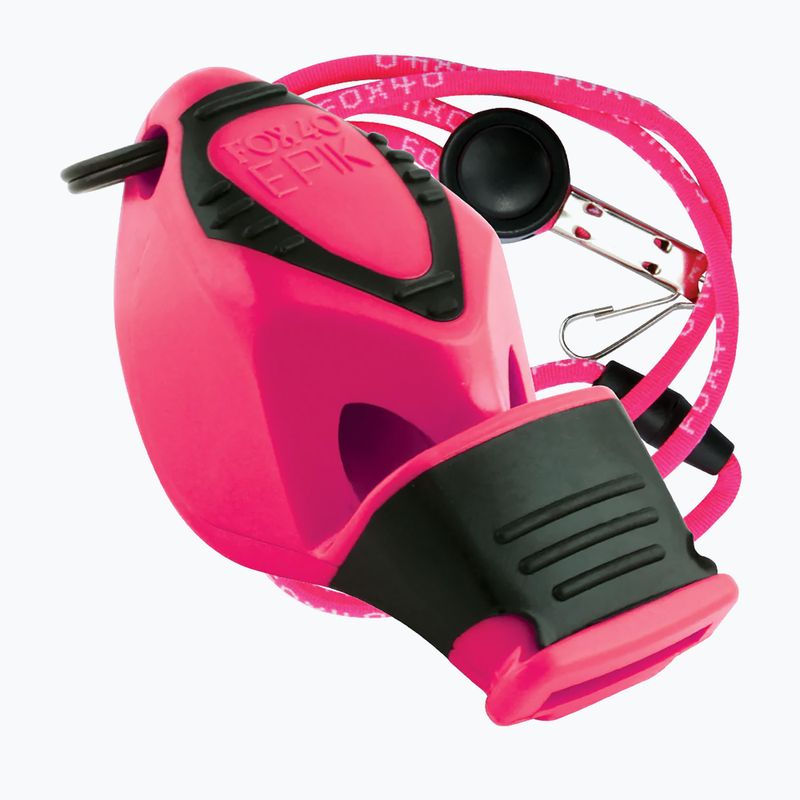 Píšťalka s provázkem Fox 40 Epik CMG růžový 8803