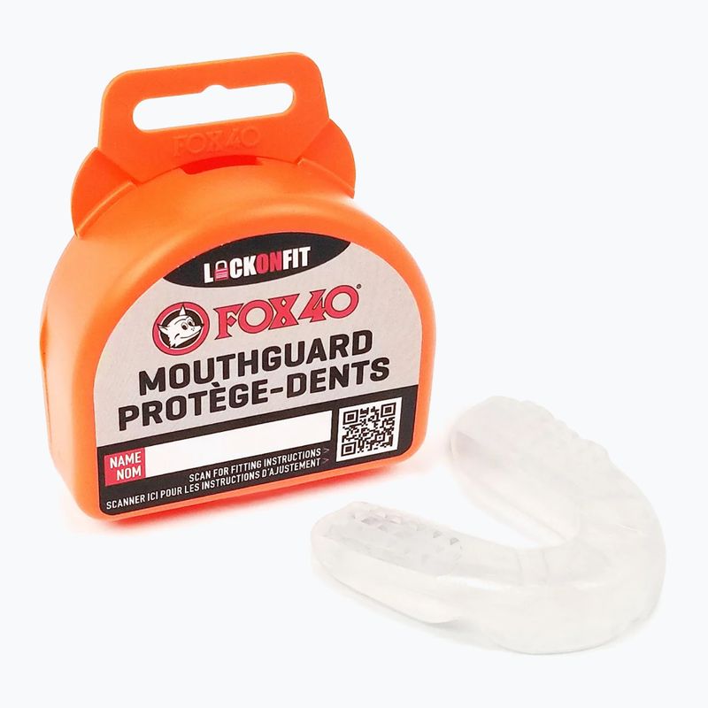 Chránič čelisti Rival Fox40 Grippguard Mouthguard clear