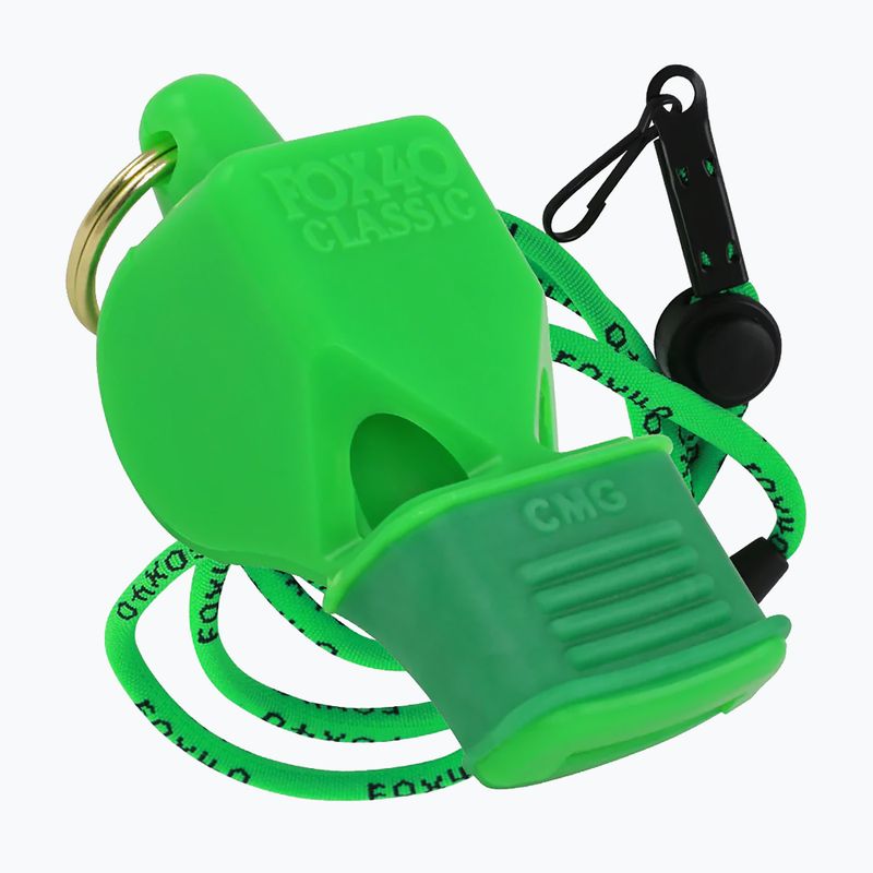 Píšťalka se šňůrkou FOX40 Classic CMG Safety zelená 9603