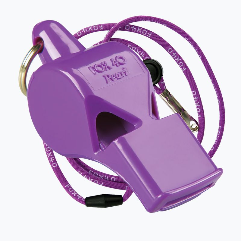 Píšťalka s provázkem Fox 40 Pearl Safety fialový 9703