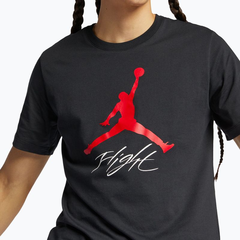 Pánské tričko na lezení Jordan Jumpman Flight black/gym red 5