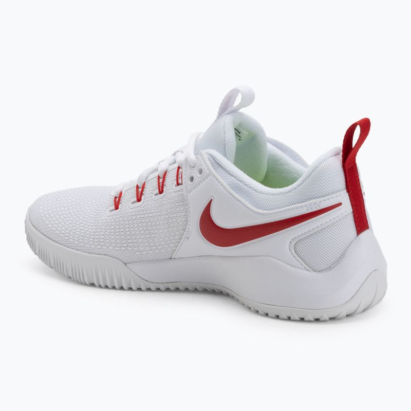 Dámské volejbalové boty Nike Air Zoom Hyperace 2 white/university red 3