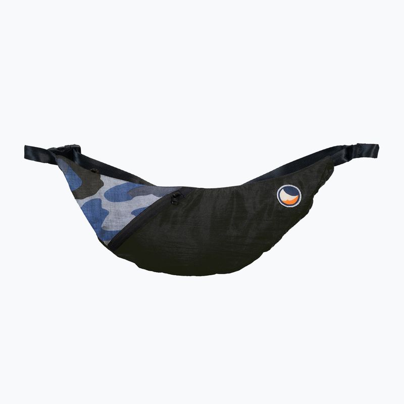 Taška Ticket To The Moon Upcycled Sling black/camo