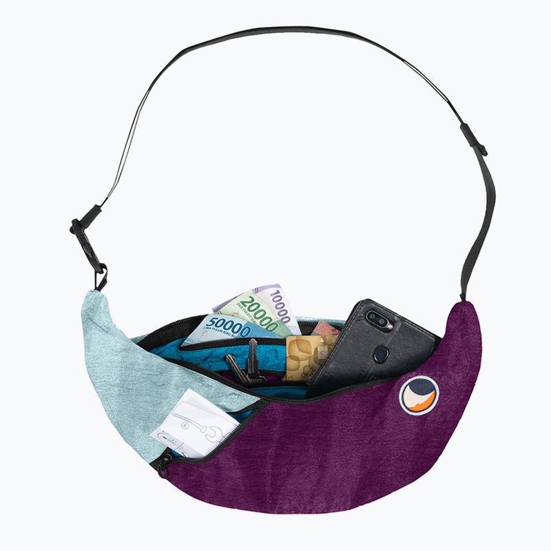 Taška Ticket To The Moon Upcycled Sling bag plum/cloud 2