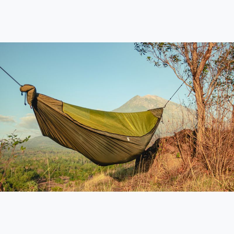 Turistická hamaka Ticket To The Moon Pro army green 5
