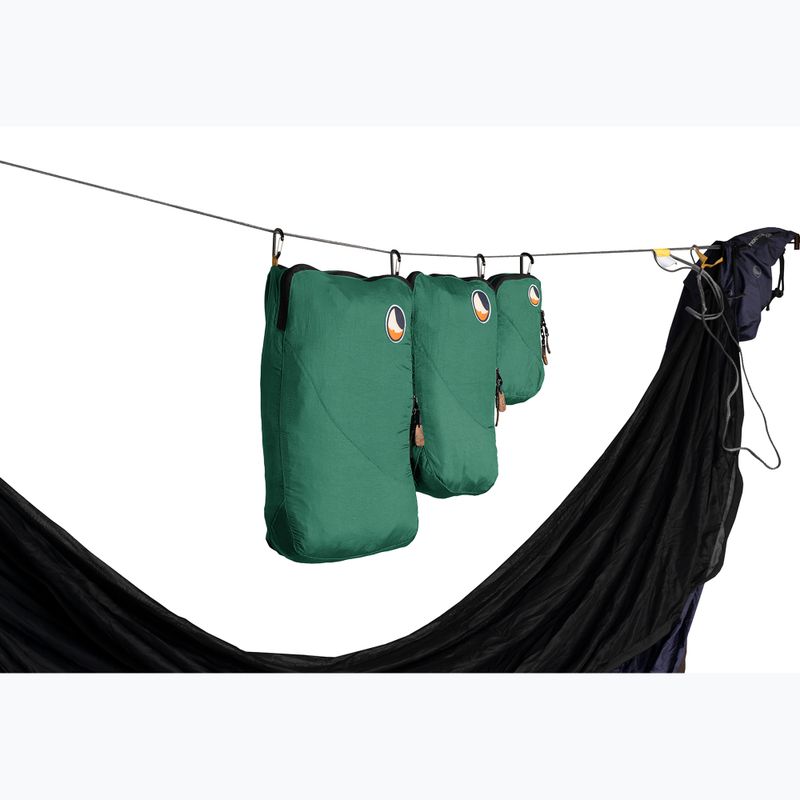 Sada organizérů Ticket To The Moon Travel Cube Set 3 pcs. petrol green 2