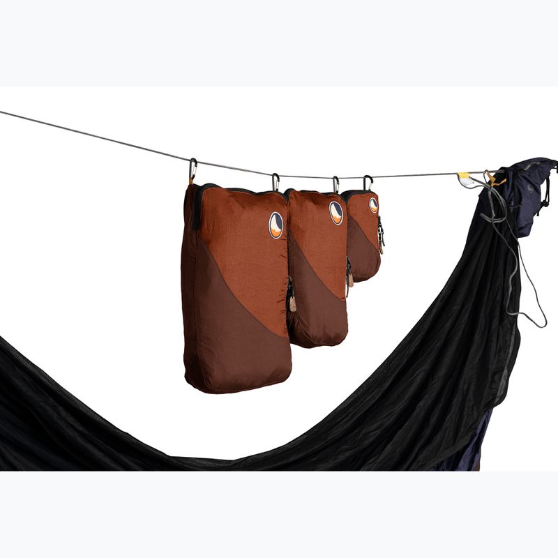 Sada organizérů Ticket To The Moon Travel Cube Set 3 pcs. chocolate/cooper 2