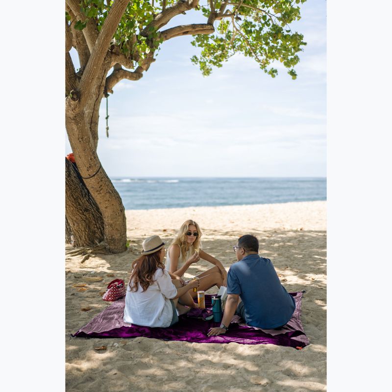 Pikniková deka Ticket To The Moon Travel plum/lavender 3