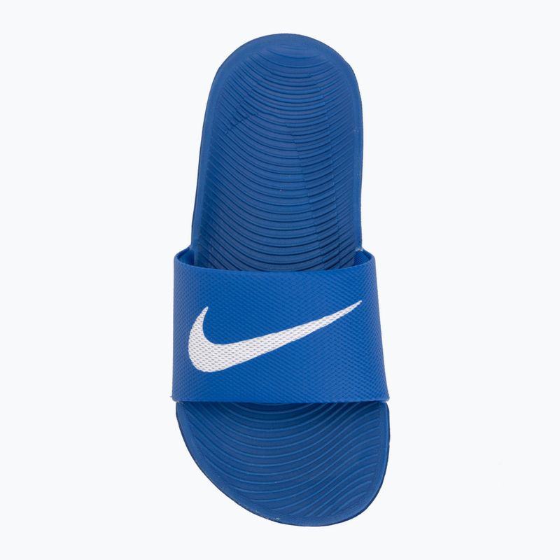 Dětské pantofle Nike Coffee hyper cobalt/white 5