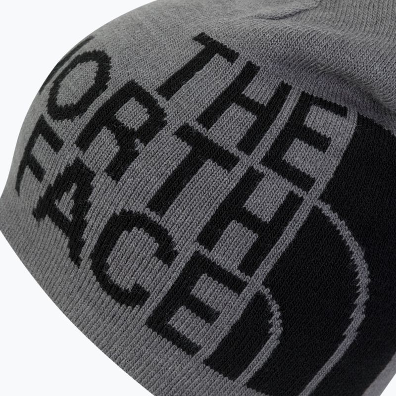 The North Face Oboustranná zimní čepice Tnf Banner black/grey NF00AKNDGVD1 3