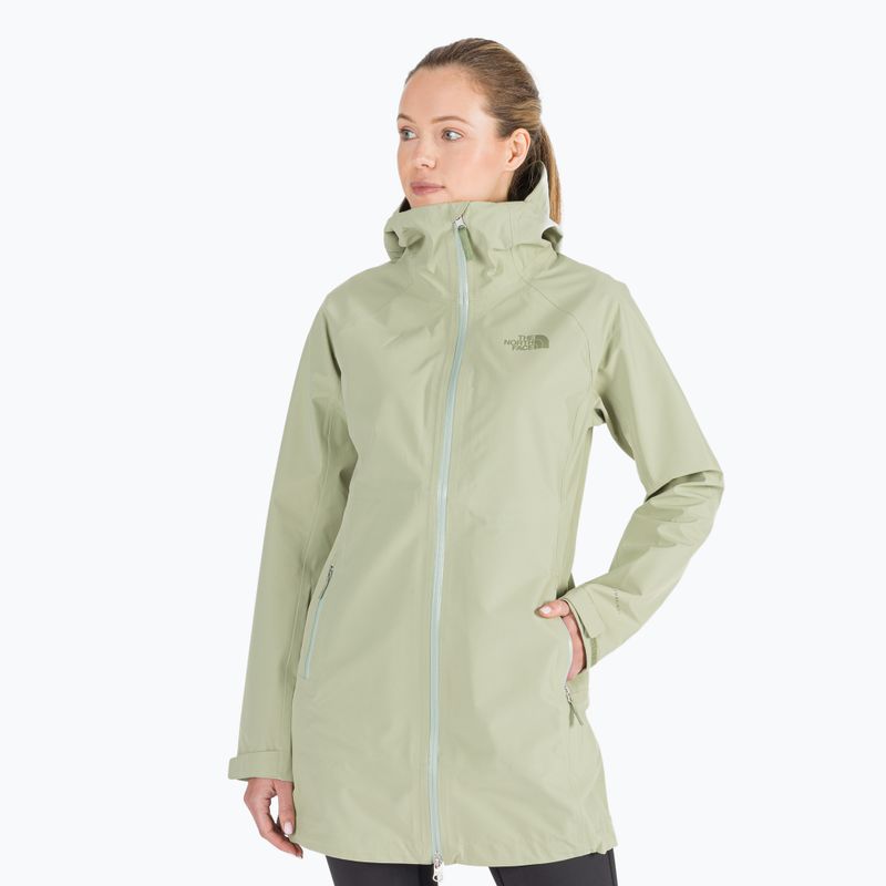 Dámská nepromokavá bunda The North Face Dryzzle Futurelight Parka zelená NF0A7QAD3X31