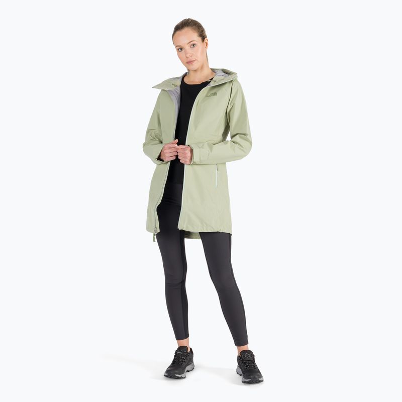 Dámská nepromokavá bunda The North Face Dryzzle Futurelight Parka zelená NF0A7QAD3X31 2