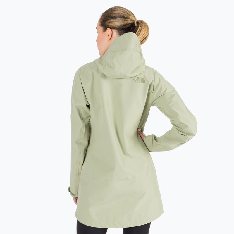 Dámská nepromokavá bunda The North Face Dryzzle Futurelight Parka zelená NF0A7QAD3X31 4