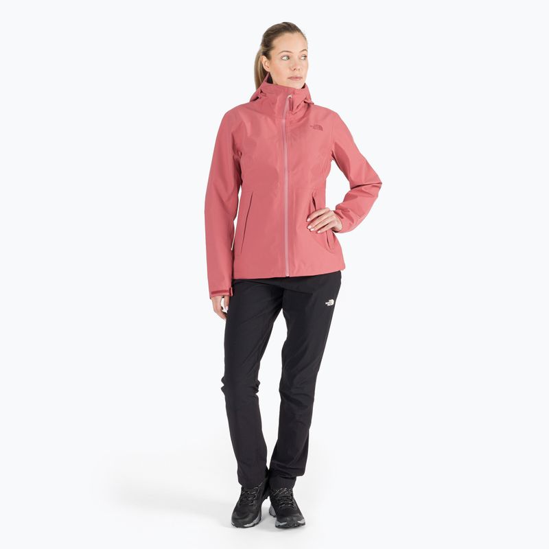 Dámská nepromokavá bunda The North Face Dryzzle Futurelight růžová NF0A7QAF3961 2