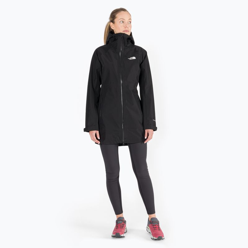 Dámská nepromokavá bunda The North Face Dryzzle Futurelight Parka černá NF0A7QADJK31 2