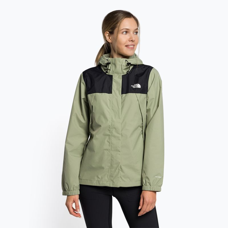 Dámská nepromokavá bunda The North Face Antora zelená NF0A7QEU4Q91
