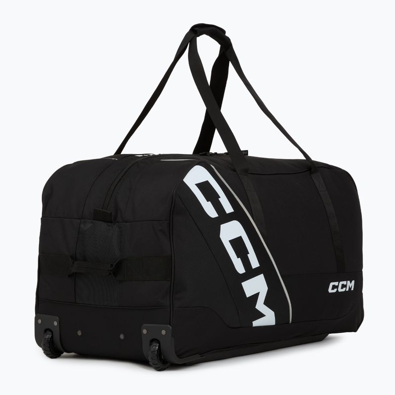 Cestovní taška CCM 520 Wheeled Player Bag 37' 175 l black/white 2