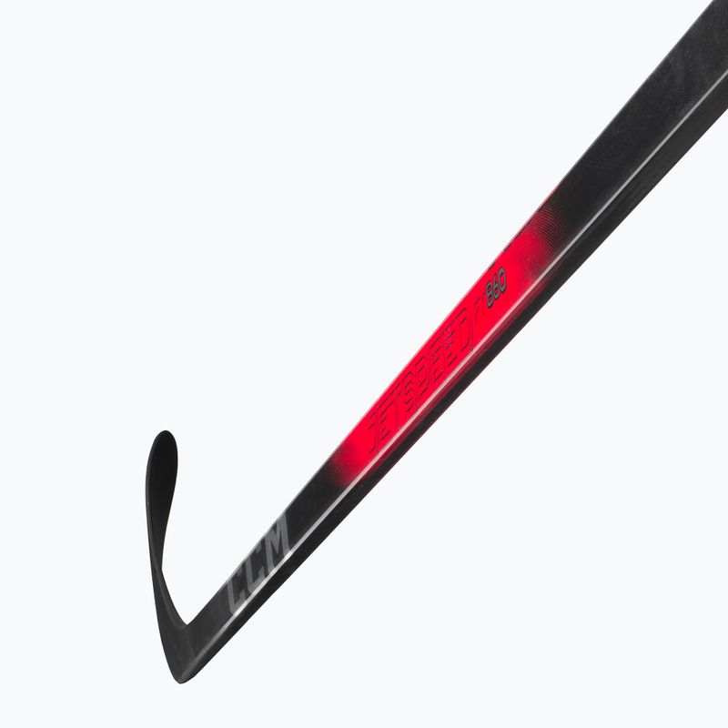 Dětská hokejka CCM JetSpeed FT860 JR black/red 4
