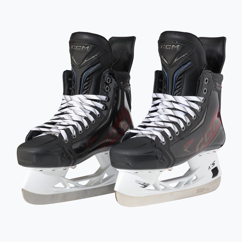 Pánské hokejové brusle CCM JetSpeed FT8 SR WIDE black 2