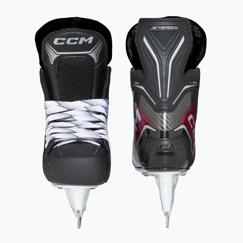Dětské hokejové brusle CCM JetSpeed FT860 JR Regular Player Skates black 3