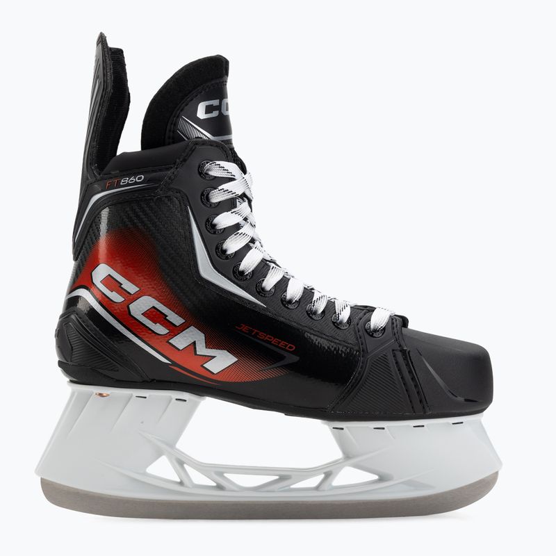 Pánské hokejové brusle CCM JetSpeed FT860 SR REG black 2