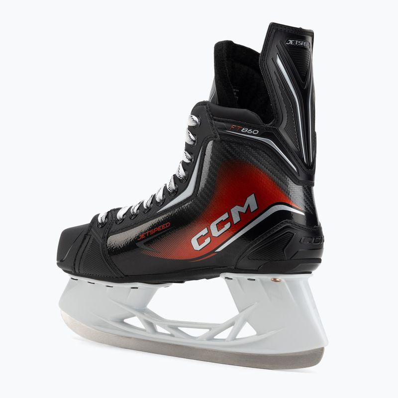 Pánské hokejové brusle CCM JetSpeed FT860 SR REG black 3