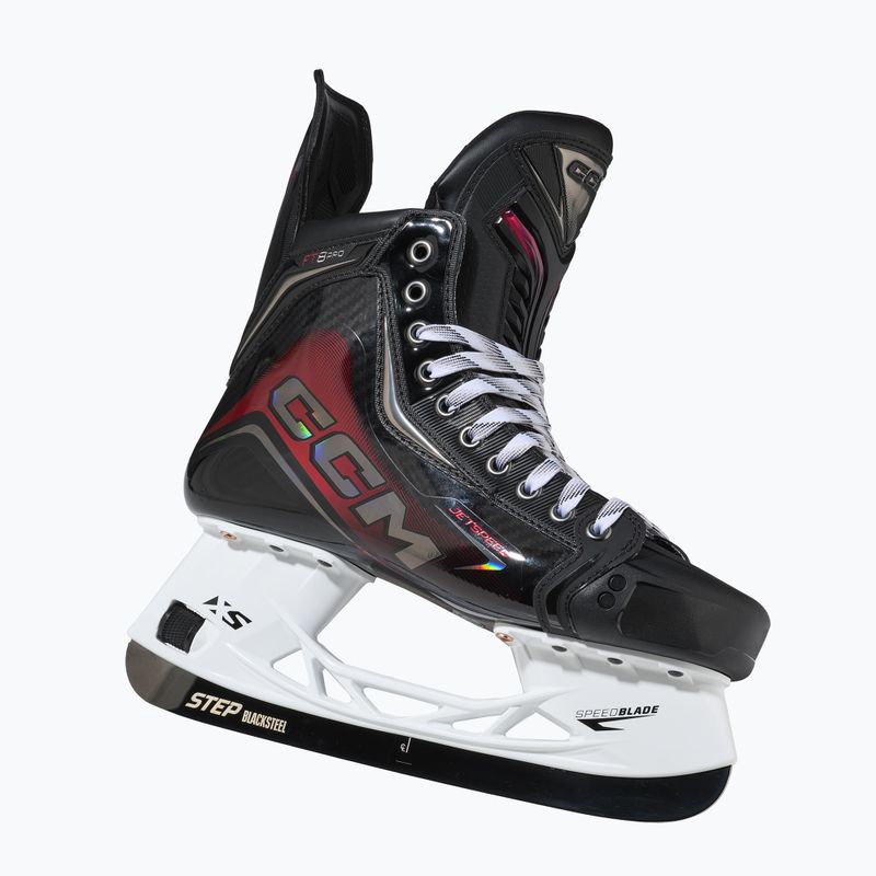 Pánské hokejové brusle CCM JetSpeed FT8 Pro SR TAPERED black 4