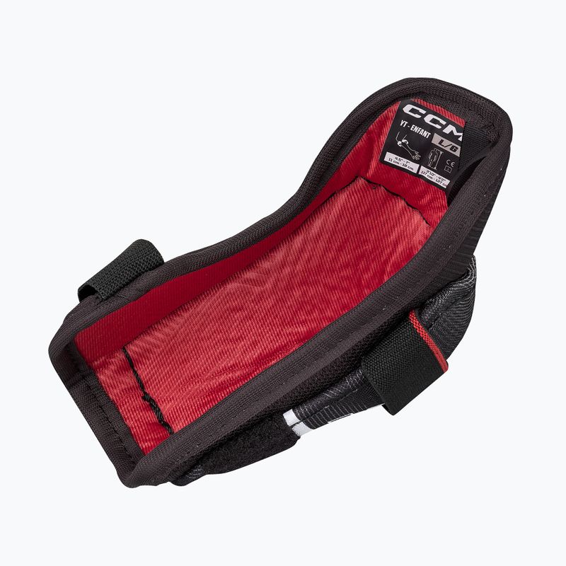 Hokejové loketní chrániče CCM Next YT Elbow Pads black 3