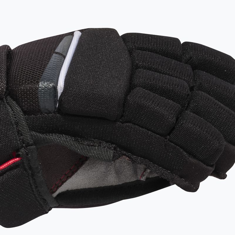 Dětské hokejové rukavice CCM Next YT Gloves black/white 4