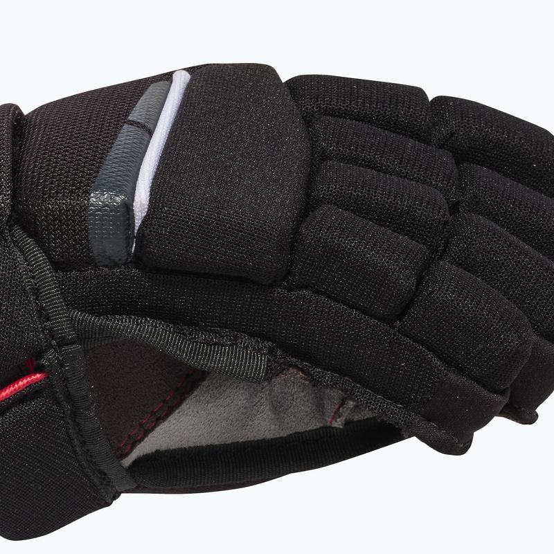 Dětské hokejové rukavice CCM Next JR Gloves black/white 4