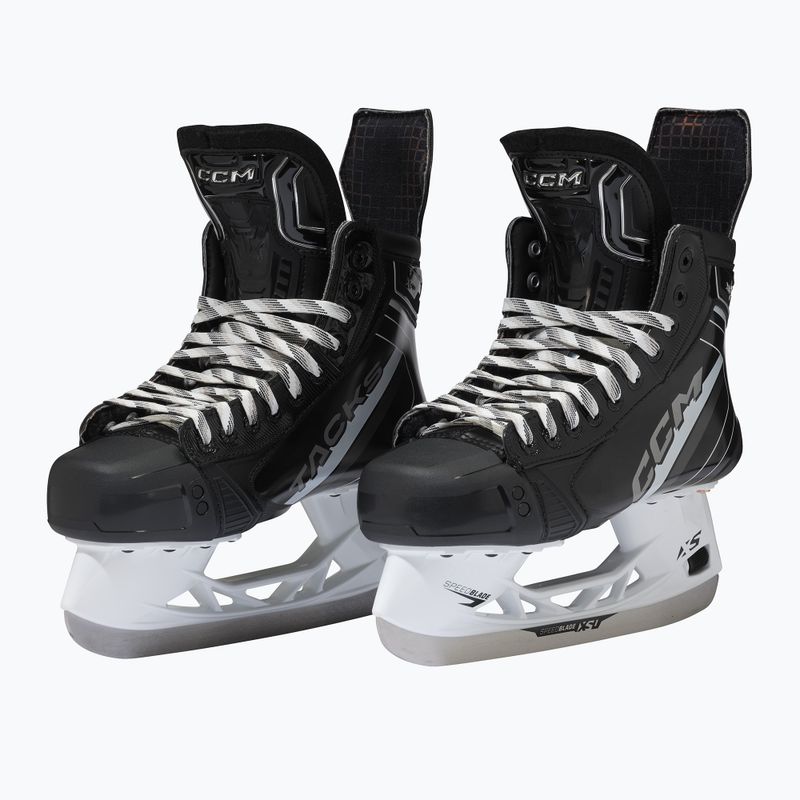 Pánské hokejové brusle  CCM Tacks XR70 SR Regular Player Skates black 2